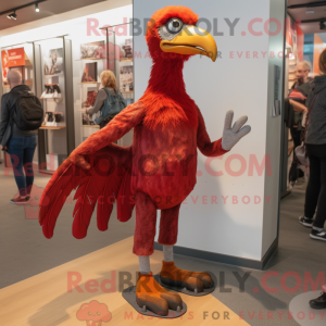 Maskottchenkostüm Roter...