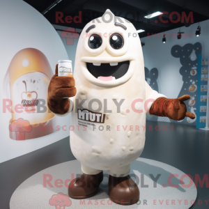 Rust Bottle Of Milk maskot...