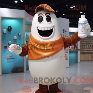 Rust Bottle Of Milk maskot...
