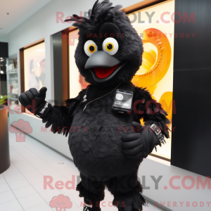 Black Chicken maskot...