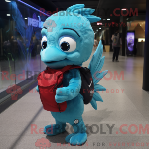 Cyan Betta Fish...