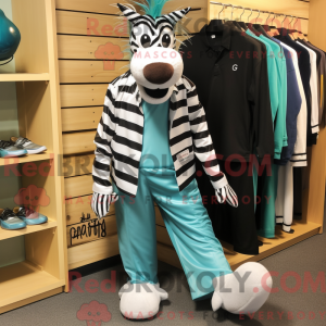 Disfraz de mascota Teal...