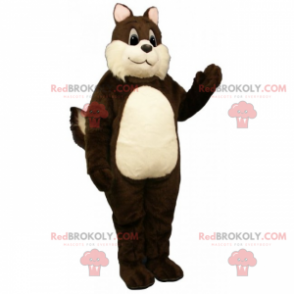 Gnagermaskot med mjuka kinder - Redbrokoly.com