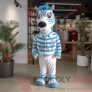 Sky Blue Zebra...