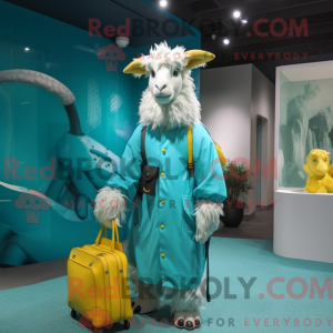 Cyan Angora Goat...