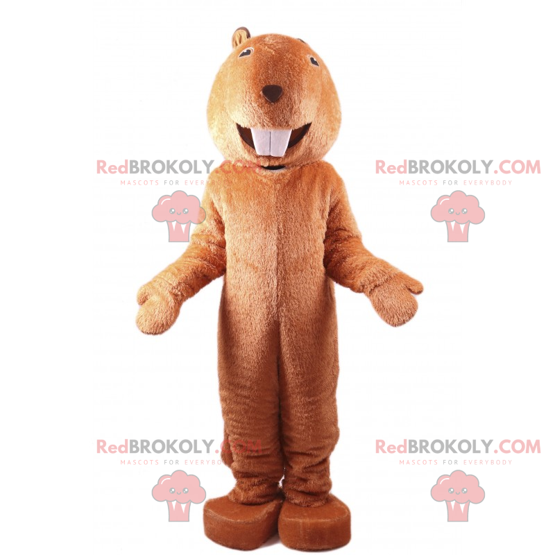 Mascote roedor com dentes grandes - Redbrokoly.com Mascote roedor com dentes grandes - Redbrokoly.com