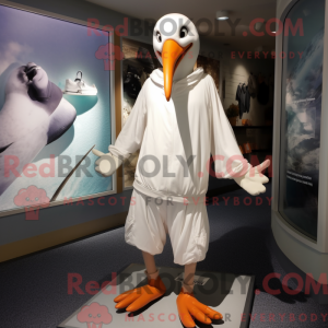 Albatros mascottekostuum...