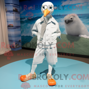 Albatross maskot drakt...