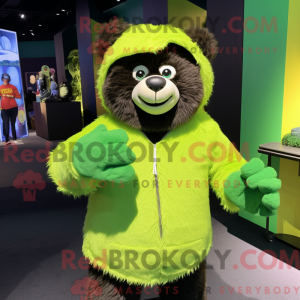 Lime Green Spectacled Bear...