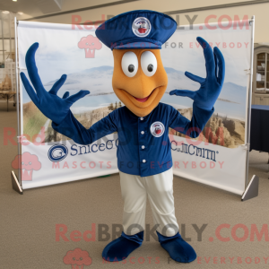Navy Shrimp Scampi mascot...