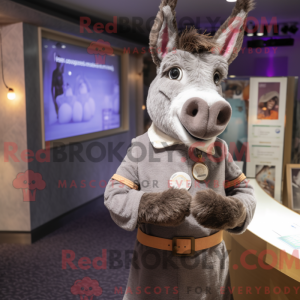 Disfraz de mascota burro...