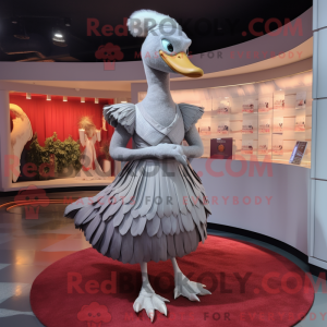 Costume mascotte de cygne...