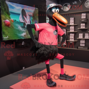Costume mascotte de flamant...