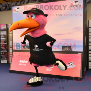 Máscara preta Flamingo com...