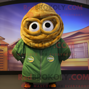 Postava maskota Olive Fried...
