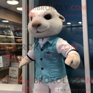 Costume mascotte de loutre...