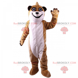 Mascote roedor sorridente - Redbrokoly.com