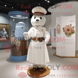 Rust Police Officer mascot...