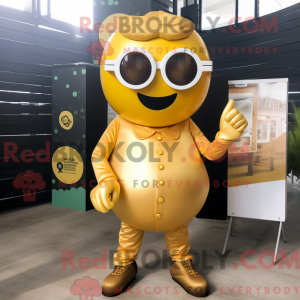 Postava maskota Gold...