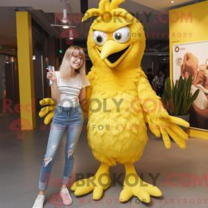 Citrongul Harpy maskot...