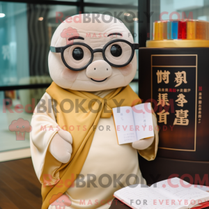 Costume mascotte de Dim Sum...