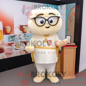 Costume mascotte de Dim Sum...
