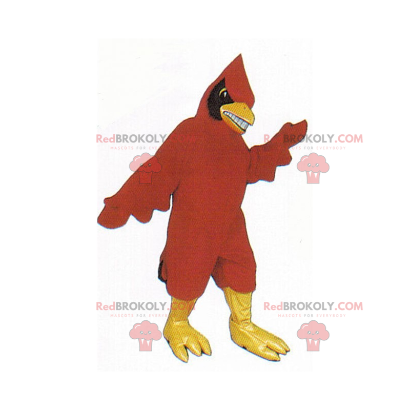 Mascota de garganta roja - Redbrokoly.com
