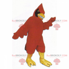 Mascote garganta vermelha - Redbrokoly.com