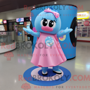 Sky Blue Pink mascotte...