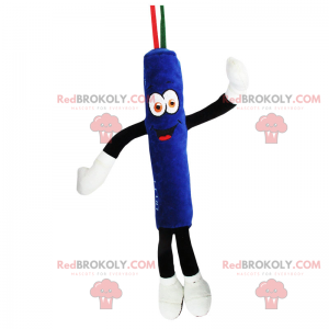 Mascote do rolo azul - Redbrokoly.com