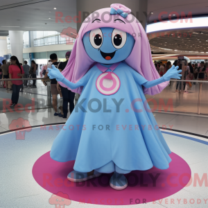 Sky Blue Pink mascotte...