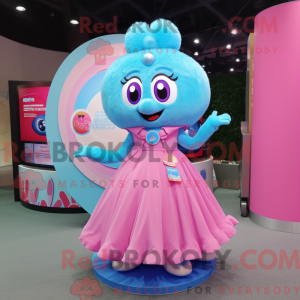 Disfraz de mascota Sky Blue...