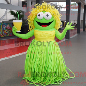 Lime Green Spaghetti...