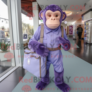 Lavendel chimpansee...
