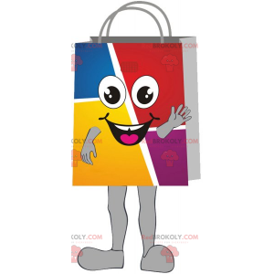 Mascote da sacola de compras - Redbrokoly.com