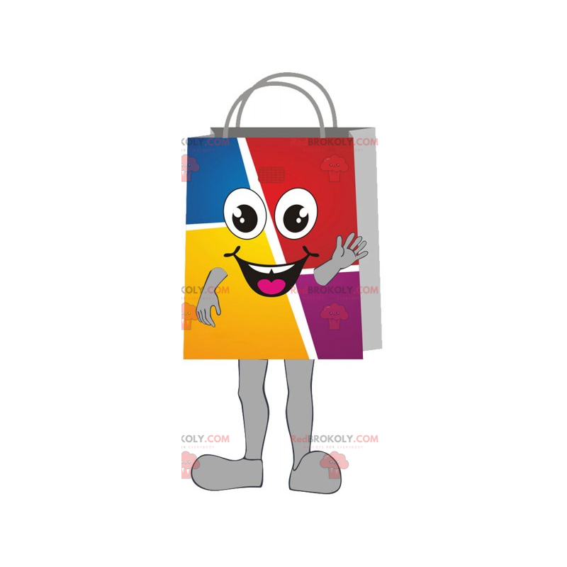 Mascote da sacola de compras - Redbrokoly.com