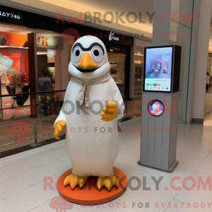 Disfraz de mascota pingüino...