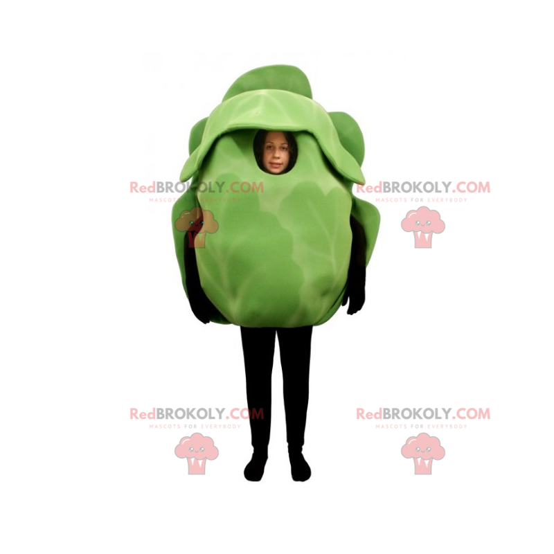 Mascotte di insalata - Redbrokoly.com