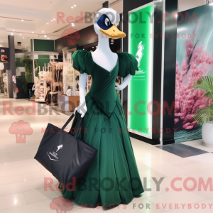 Figura de máscara de cisne...