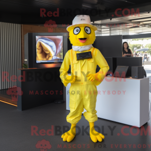 Costume mascotte de coqs...