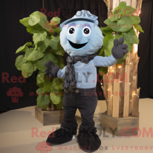 Black Beanstalk maskot...