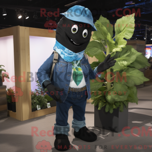 Black Beanstalk maskot...