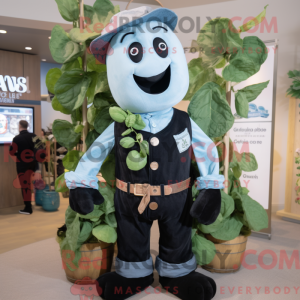 Black Beanstalk maskot...