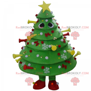 Mascotte de sapin de noël - Redbrokoly.com