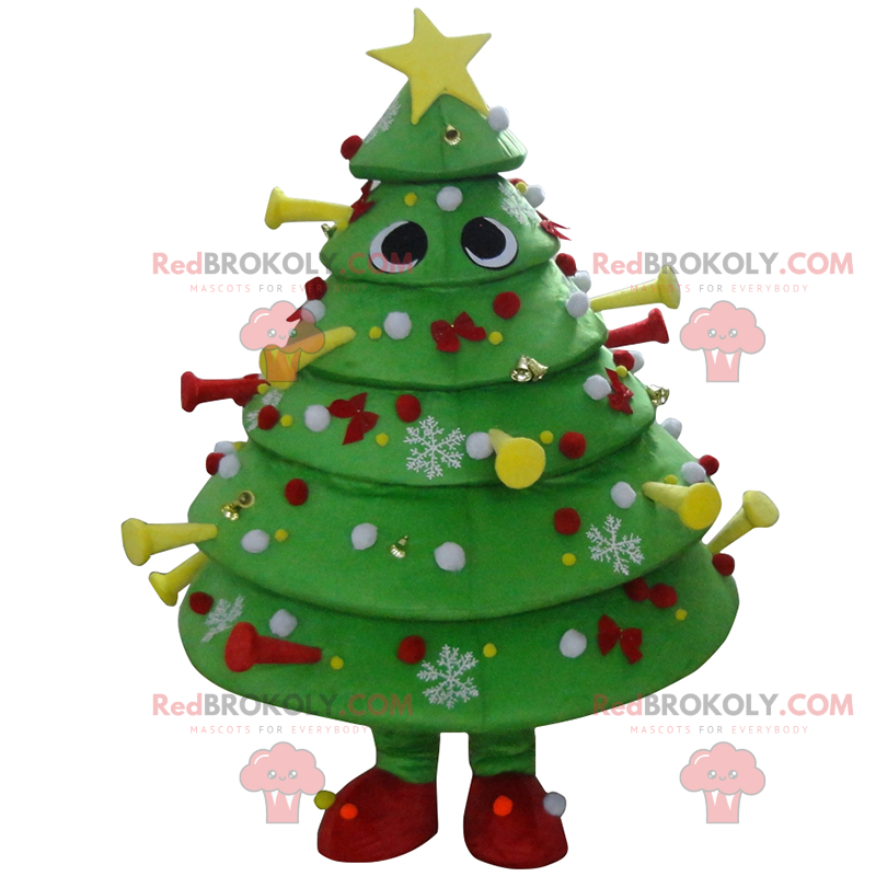 Mascota del árbol de Navidad - Redbrokoly.com