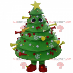 Kerstboom mascotte - Redbrokoly.com