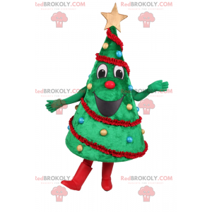 Zdobený vánoční strom maskot - Redbrokoly.com