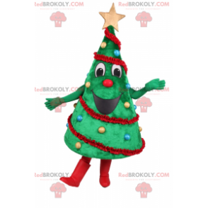 Mascotte de sapin de noël décoré - Redbrokoly.com