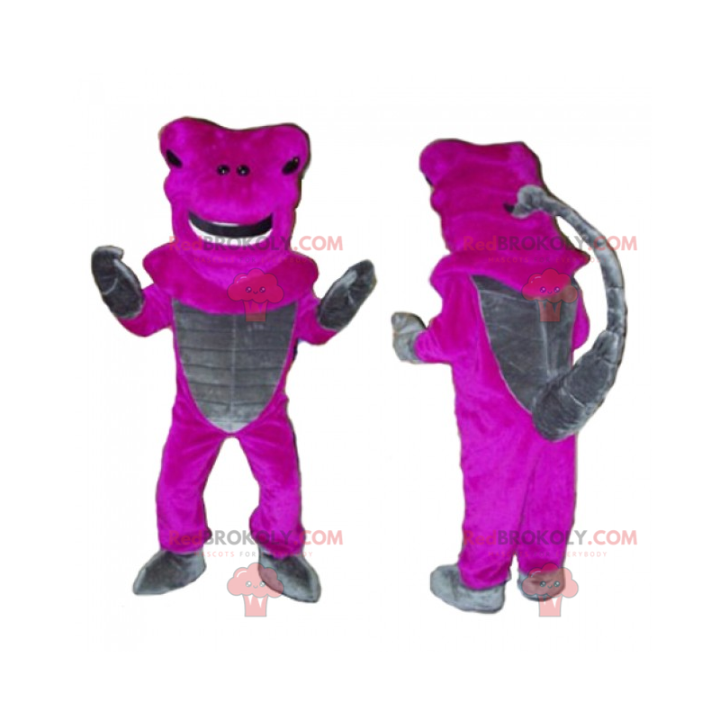 Mascotte de scorpion violet - Redbrokoly.com
