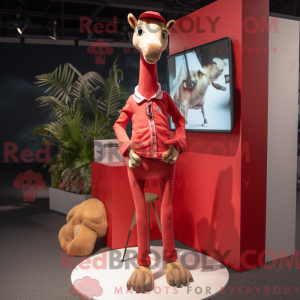 Costume mascotte de girafe...